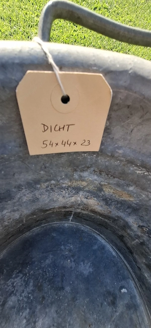 ZINKWANNE robust dicht Bild 5