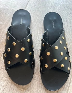  Anine Bing Slides Sandalen Gr. 39 Neu  Bild 2