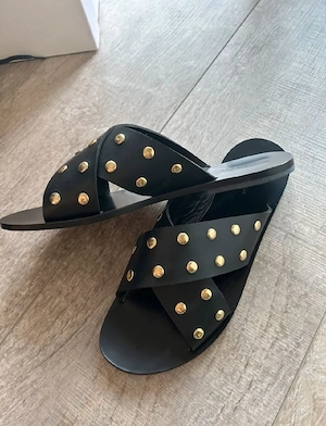  Anine Bing Slides Sandalen Gr. 39 Neu  Bild 4