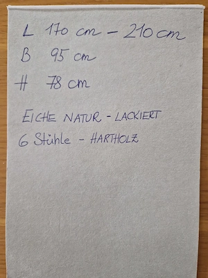 Tisch Küche   Wohnzimmer Bild 4