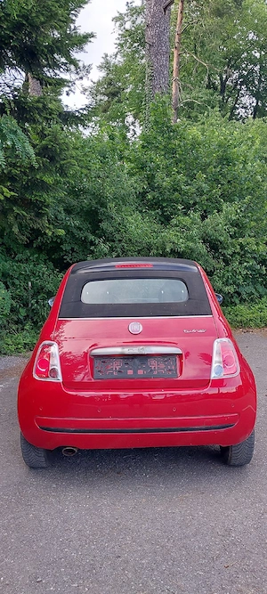 Fiat 500C TwinAir Cabrio   Export Bastlerfahrzeug Bild 10