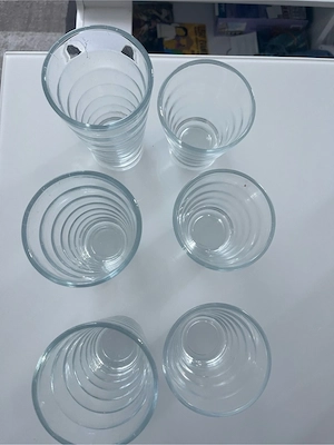 Trinkglas Wasserglas 250 ml und 300 ml Bild 3