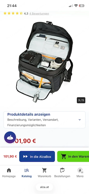 Lowepro Kameratasche Bild 3