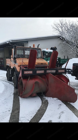 Unimog 1600 Bj. 1990 zu verkaufen, eventuell mit Schneefräse Schmidt VF3-ZW Bild 5