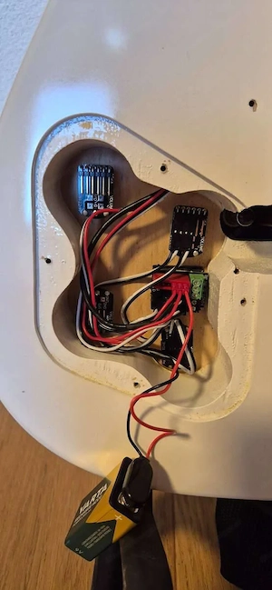 E-Gitarre T-Style mit KH EMG Active Tonabnehmern Bild 5