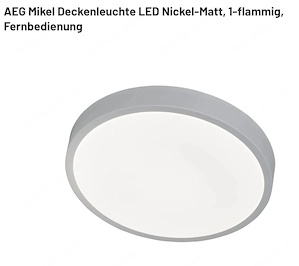AEG LED Deckenleuchte dimmbar, 38cm Durchmesserr Bild 3