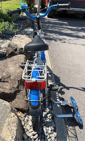 Kinderfahrrad mit Stützrädern Bild 2