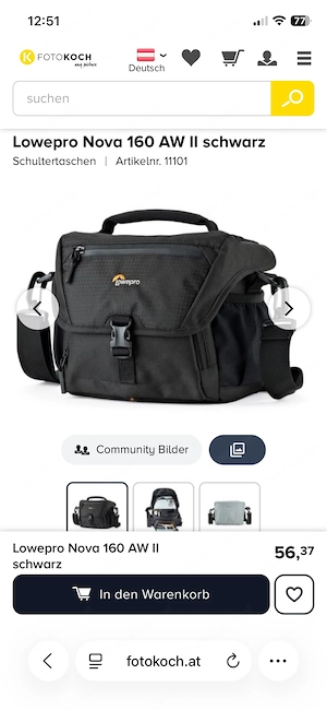 Lowepro Kameratasche Bild 2
