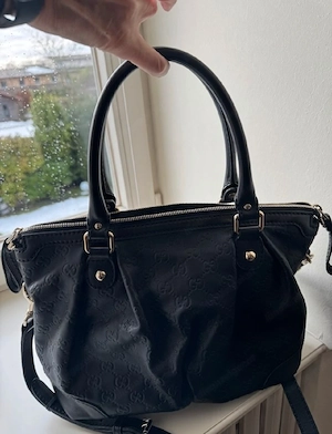  GUCCI Leather GG Monogram Sukey Bild 2