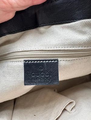  GUCCI Leather GG Monogram Sukey Bild 5