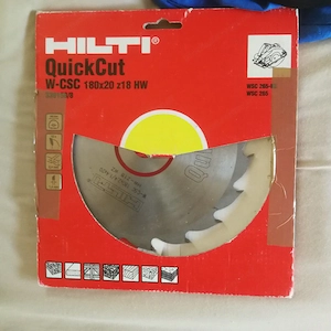 Hilti Scm 22a inkl Sägeblättern 
