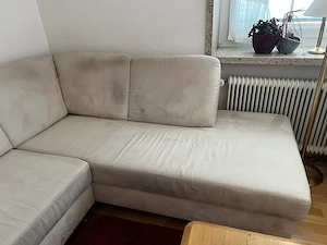 **Beige Couch zu verschenken   Selbstabholung** Bild 3