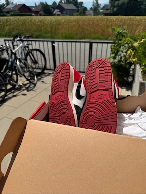 Air Jordan 1 Low (GS W) Gr 40