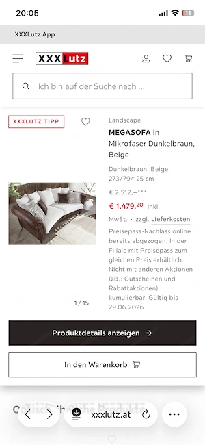 Landscape Sofa  Bild 6