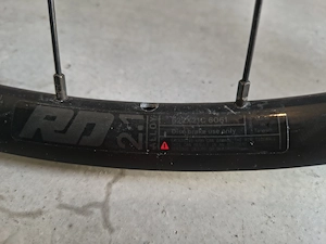 28 Zoll Cannondale RD 2.1 Aluminium Laufradsatz für Rennrad Gravel, 142 100 x 12mm Steckachse Bild 2