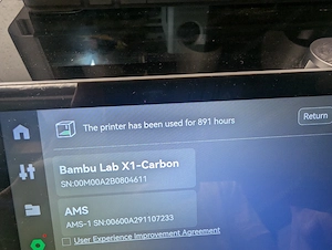 Bambu Lab X1-Carbon (X1C) inkl. AMS   Top Zustand Bild 5