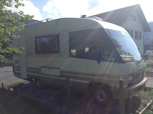 Wohnmobil vollintegriert, Fiat Ducato, Dethleffs Globetrotter, Bj. 1990, Km 123.400,  Bild 2