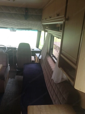 Wohnmobil vollintegriert, Fiat Ducato, Dethleffs Globetrotter, Bj. 1990, Km 123.400,  Bild 5
