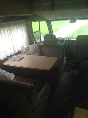 Wohnmobil vollintegriert, Fiat Ducato, Dethleffs Globetrotter, Bj. 1990, Km 123.400,  Bild 4