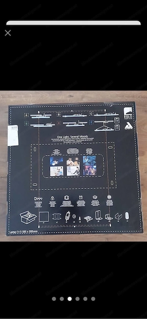 Neue LED Deckenlampe FB Farben Bild 2