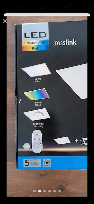 Neue LED Deckenlampe FB Farben Bild 4