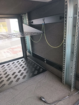 Serverschrank mit Glastür (BxTxH) 600mmx800mmx600mm Bild 5