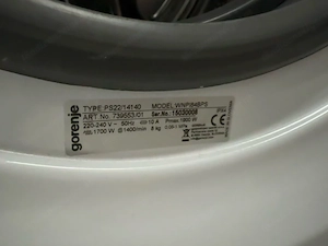 Gorenje Waschmaschine 8kg Inverter WNPI84BPS Bild 3