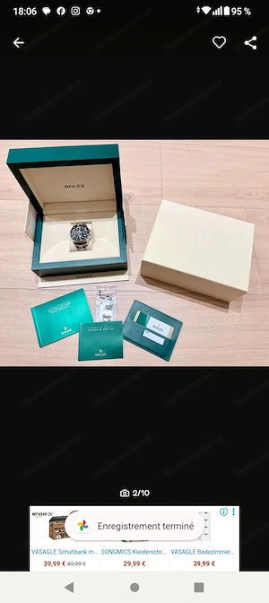Ich verkaufe meine Rolex Sea-Dweller Deepsea 116660 aus dem Jahr 2016 Bild 2