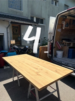 Original Nouvion Massivholz Tischplatten aus hochwertiger Eiche.
