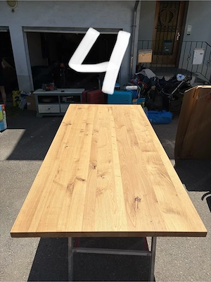 Original Nouvion Massivholz Tischplatten aus hochwertiger Eiche. Bild 6