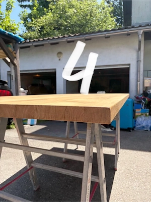 Original Nouvion Massivholz Tischplatten aus hochwertiger Eiche. Bild 9