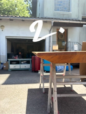 Original Nouvion Massivholz Tischplatten aus hochwertiger Eiche. Bild 3