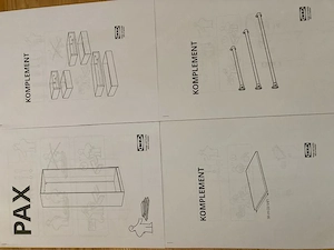 IKEA-PAX Schränke 3stk mit super Einteilung und IKEA-BESTA Anrichte Bild 3