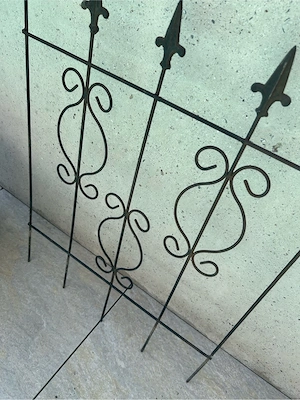 Metall Spalier - Blumenranke Bild 3