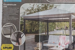 Pergola 3x3m - neu zum halben Preis Bild 4