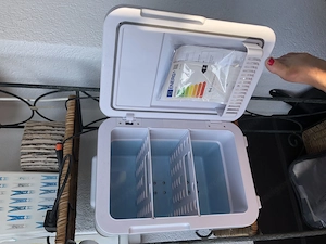 Minikühlschrank fürs  Auto , Boot, LKW 