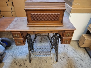 Alte SINGER nähmaschiene  Bild 10