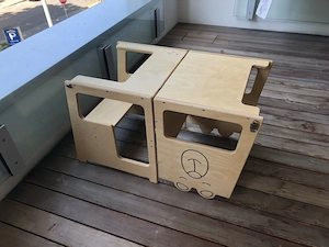 Lernturm für Kleinkind Bild 2