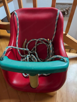 Horner Babyschaukel Rot Bild 2