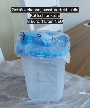 Kanne 1 L Tupperware NEU