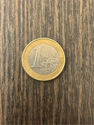 1 Euro Umlaufmünze Niederlande 2000 Bild 2