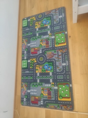 Teppich, Kinder Spiel Teppich doppelt bedruckt 
