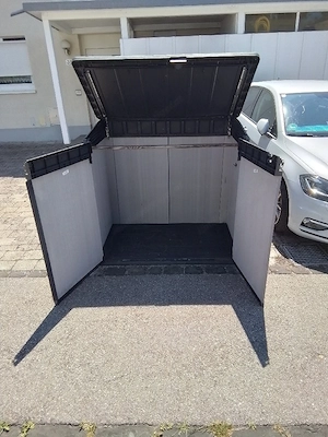 Mülltonnen-   Gartenbox Bild 2