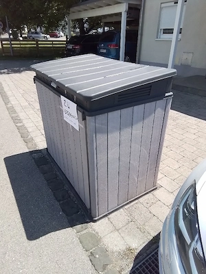 Mülltonnen-   Gartenbox Bild 5