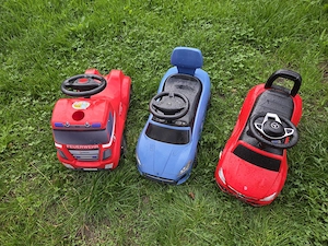 Rutschautos 3 Stück