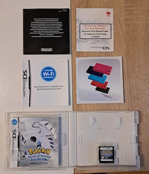 Pokémon Silberne Edition SoulSilver Nintendo DS Spiel Komplett in OVP mit Anleitung Bild 2