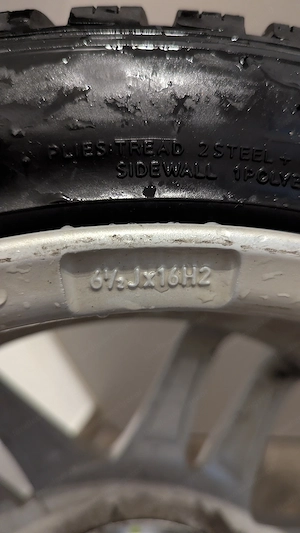 16" Dezent Alufelgen mit Hankook Winterreifen (195 45 R16) - 4x100, 5mm Profil - VHB Bild 6