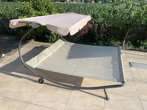 Doppelliege für den Garten Bild 3