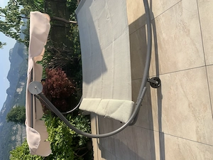 Doppelliege für den Garten Bild 4
