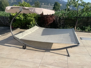 Doppelliege für den Garten Bild 2